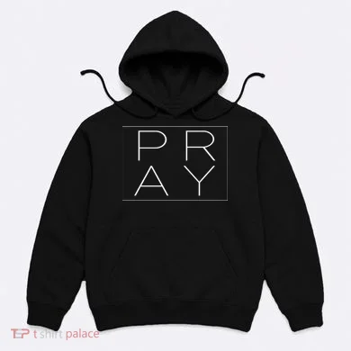 Pray Boxed Logo Hoodie
