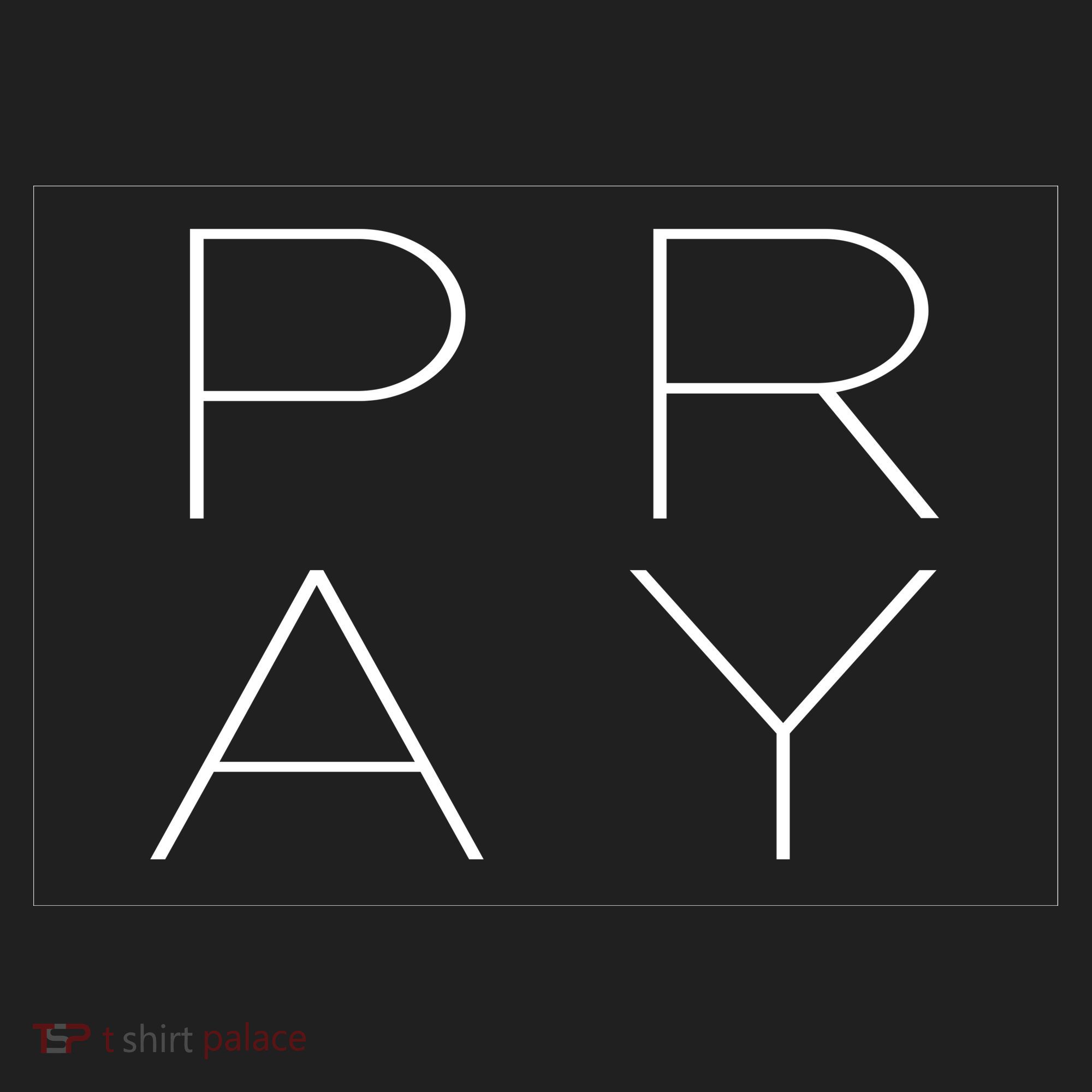Pray Boxed Logo Hat