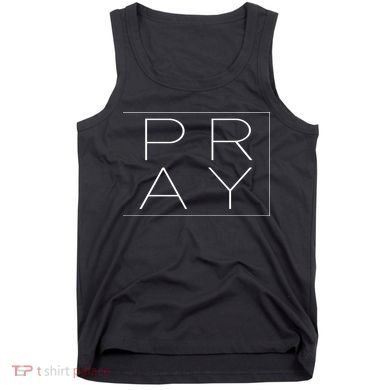 Pray Boxed Logo Tank Top