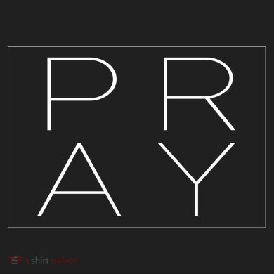 Pray Boxed Logo Zone Performance Long-Sleeve T-Shirt
