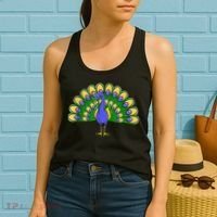 Peacock Bird Love Peacock Birds Peacock Lover Women's Tank Top thumb 2