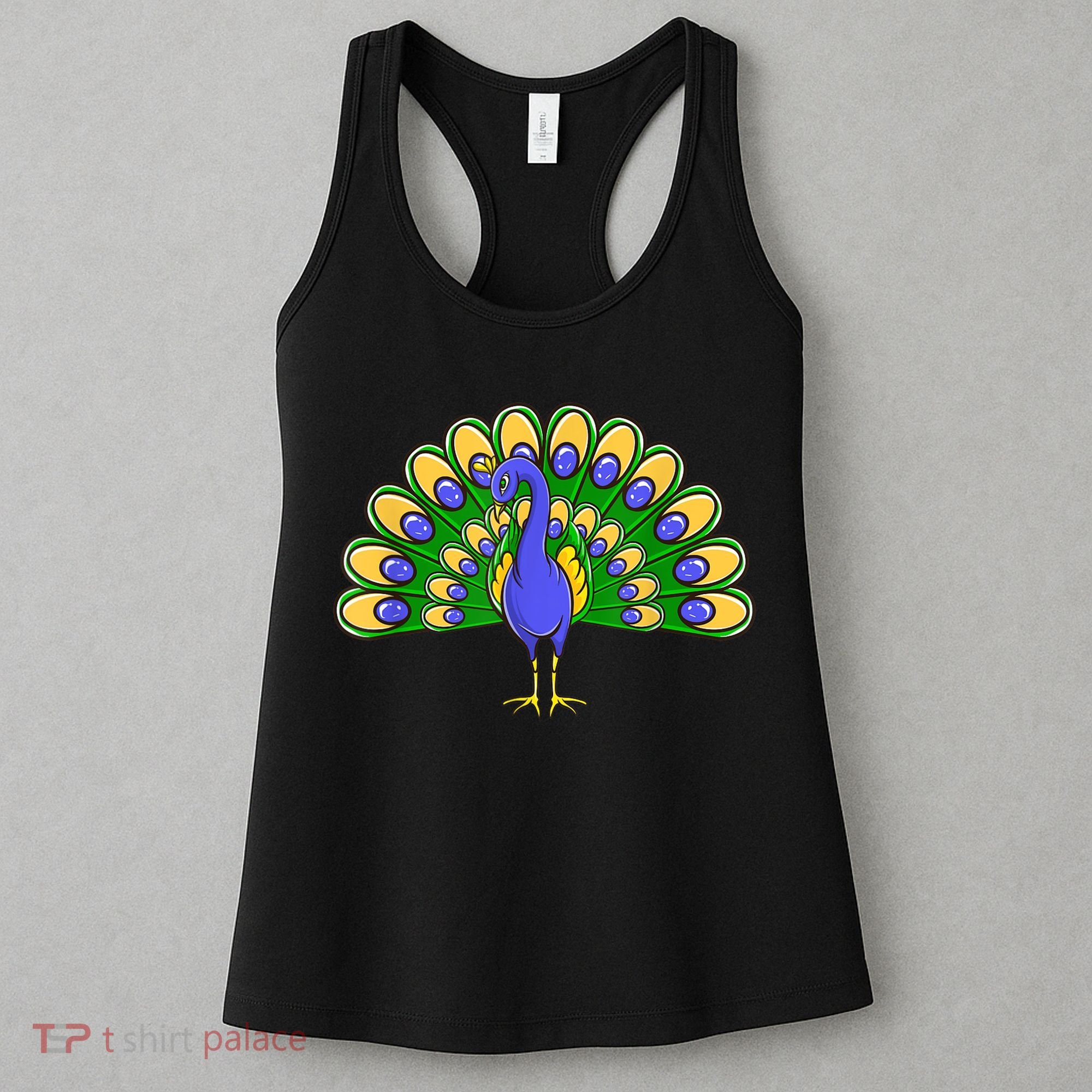 Peacock Bird Love Peacock Birds Peacock Lover Women's Tank Top