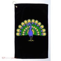 Peacock Bird Love Peacock Birds Peacock Lover Golf Towel thumb 0