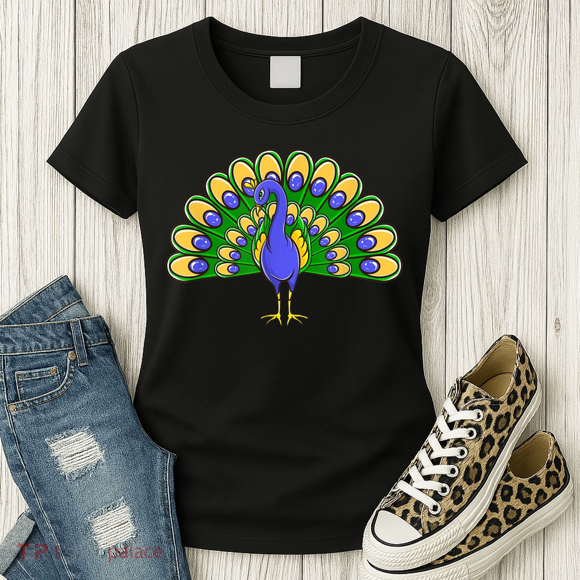 Peacock Bird Love Peacock Birds Peacock Lover Women's T-Shirt