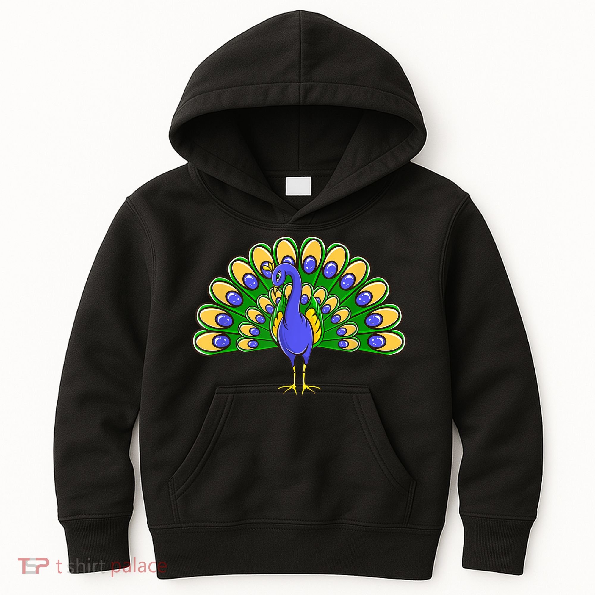 Peacock Bird Love Peacock Birds Peacock Lover Kids Hoodie