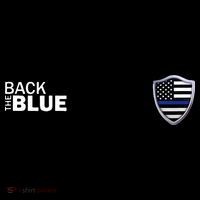 Police Blue Line US Flag Police Shield Blue Lives Matter Hoodie thumb 7