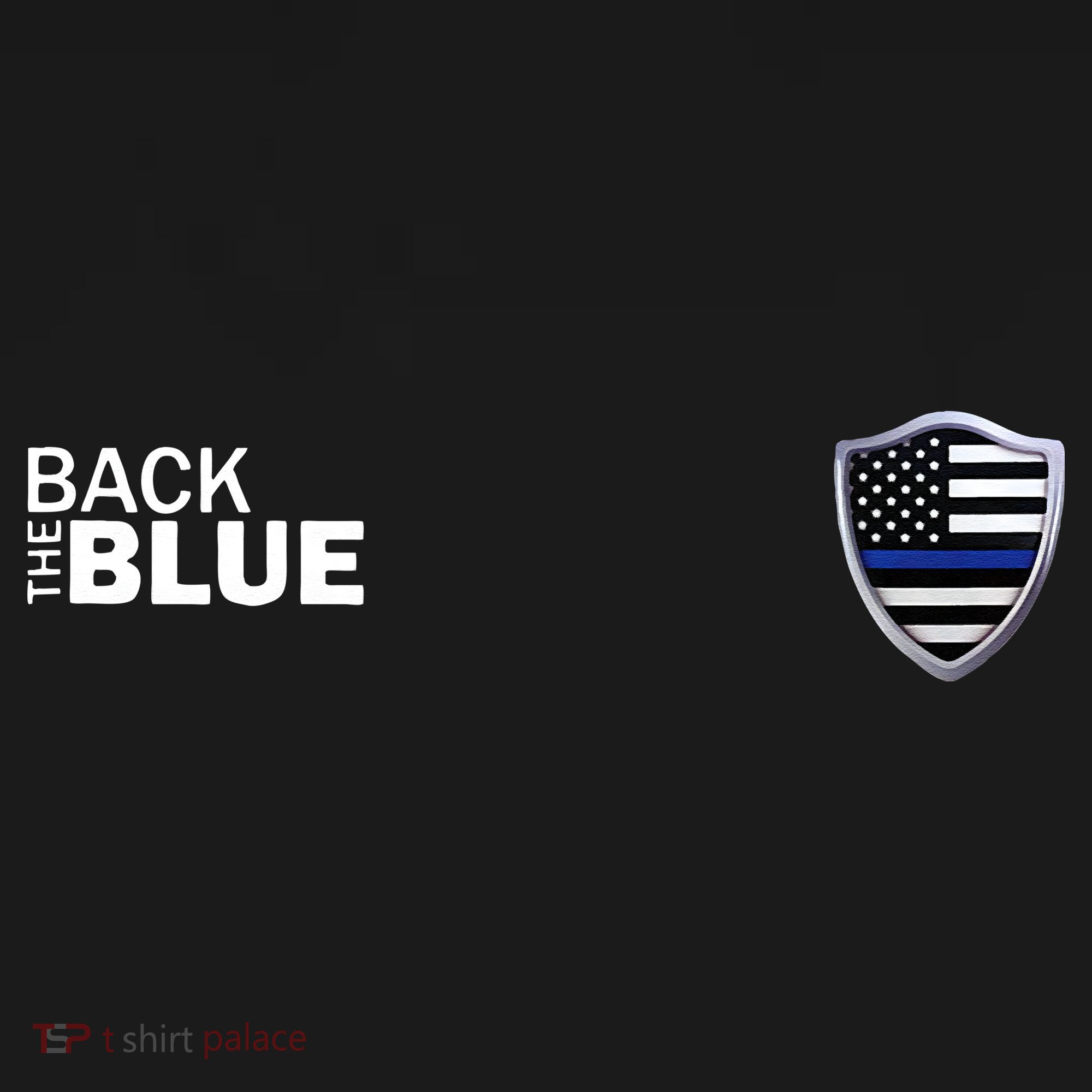 Police Blue Line US Flag Police Shield Blue Lives Matter Women's Hoodie