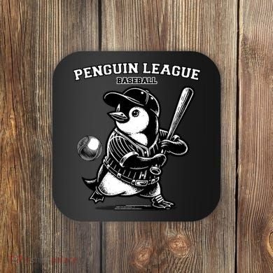 Penguin Baseball League Coaster