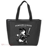 Penguin Baseball League Tote Bag thumb 0