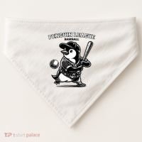 Penguin Baseball League USA-Made Doggie Bandana thumb 0