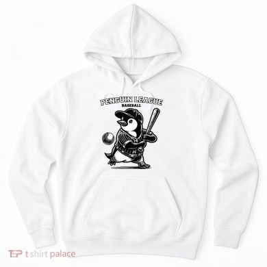 Penguin Baseball League Hoodie
