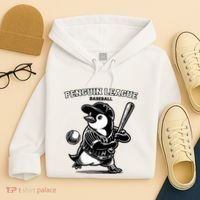 Penguin Baseball League Hoodie thumb 4