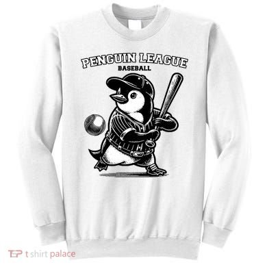 Penguin Baseball League Sweatshirt