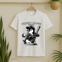 Penguin Baseball League T-Shirt thumb 2