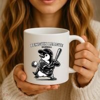 Penguin Baseball League Coffee Mug thumb 3