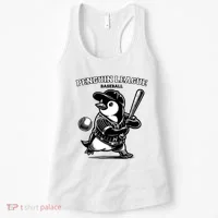 Penguin Baseball League Women's Tank Top thumb 0