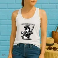 Penguin Baseball League Women's Tank Top thumb 2