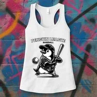 Penguin Baseball League Women's Tank Top thumb 3