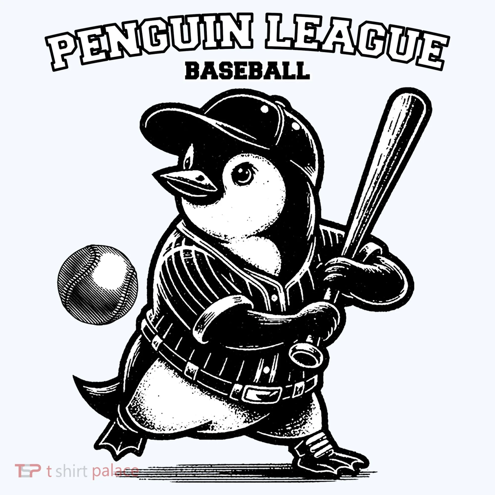 Penguin Baseball League Visor