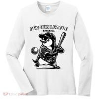 Penguin Baseball League Women's Long Sleeve Shirt thumb 0