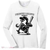 Penguin Baseball League Women's Long Sleeve Shirt thumb 0