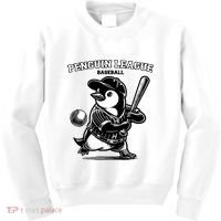 Penguin Baseball League Kids Sweatshirt thumb 0