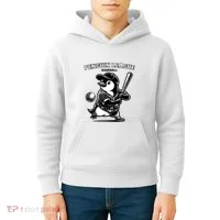 Penguin Baseball League Kids Hoodie thumb 4
