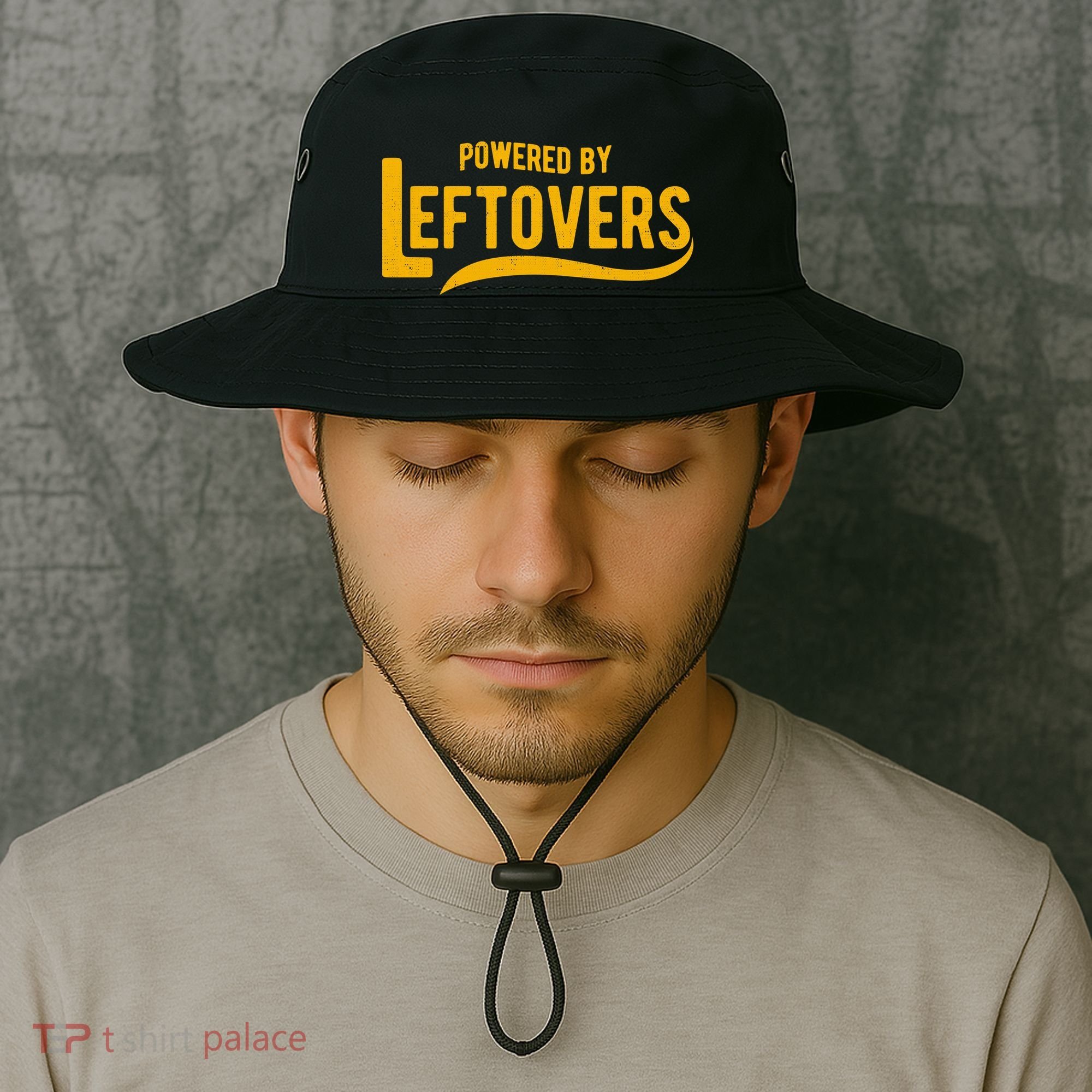Powered By Leftovers Bucket Hat