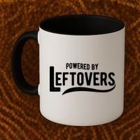 Powered By Leftovers Coffee Mug thumb 2