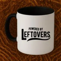 Powered By Leftovers Coffee Mug thumb 2
