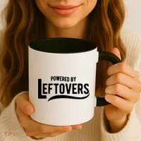 Powered By Leftovers Coffee Mug thumb 3