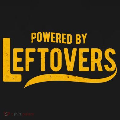 Powered By Leftovers Womens Funnel Neck Pullover Hood