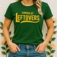 Powered By Leftovers Women's T-Shirt thumb 2