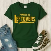 Powered By Leftovers Women's T-Shirt thumb 3