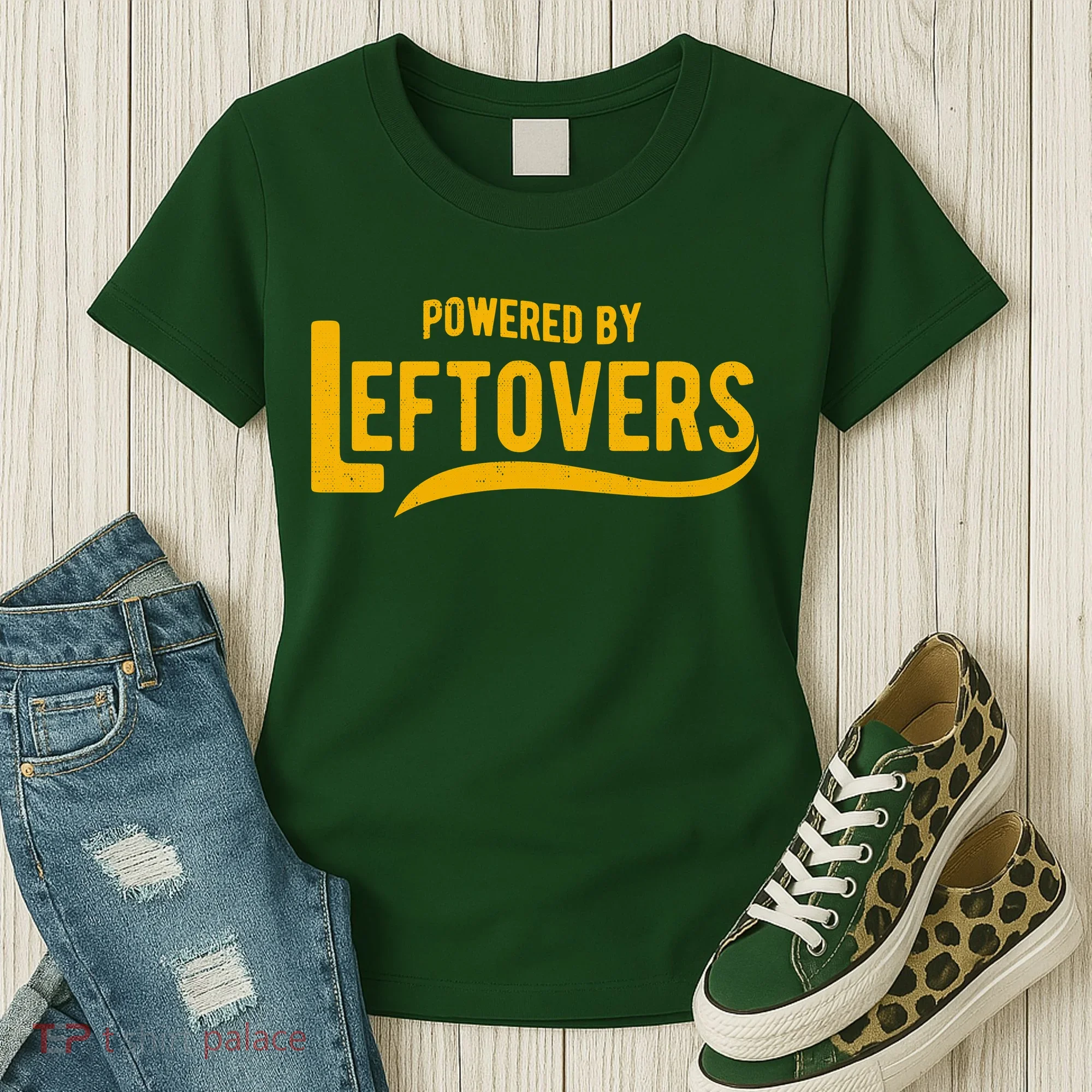 Powered By Leftovers Women's T-Shirt