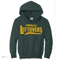 Powered By Leftovers Kids Hoodie thumb 0