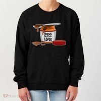 Peanut Butter Lover Costume Peanut Butter Cute Gift Women's Sweatshirt thumb 0