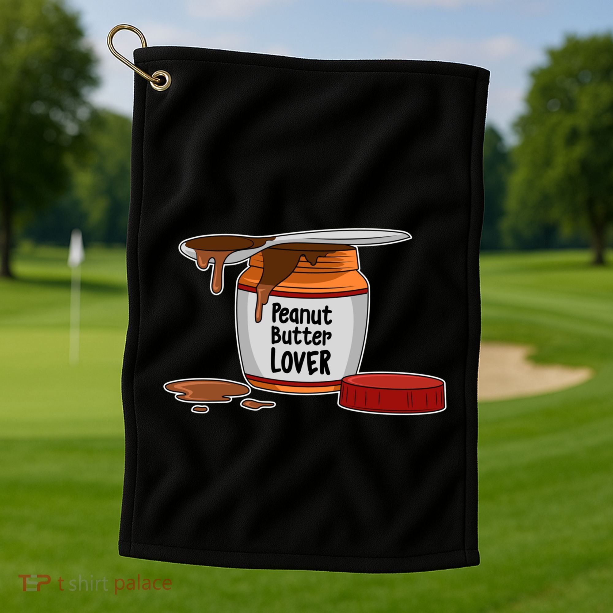 Peanut Butter Lover Costume Peanut Butter Cute Gift Golf Towel