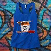 Peanut Butter Lover Costume Peanut Butter Cute Gift Women's Tank Top thumb 3