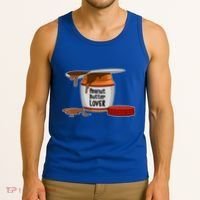 Peanut Butter Lover Costume Peanut Butter Cute Gift Tank Top thumb 3