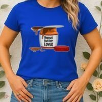 Peanut Butter Lover Costume Peanut Butter Cute Gift Women's T-Shirt thumb 2