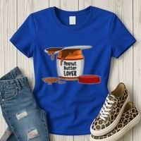 Peanut Butter Lover Costume Peanut Butter Cute Gift Women's T-Shirt thumb 3