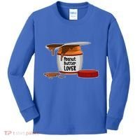 Peanut Butter Lover Costume Peanut Butter Cute Gift Kids Long Sleeve Shirt thumb 0