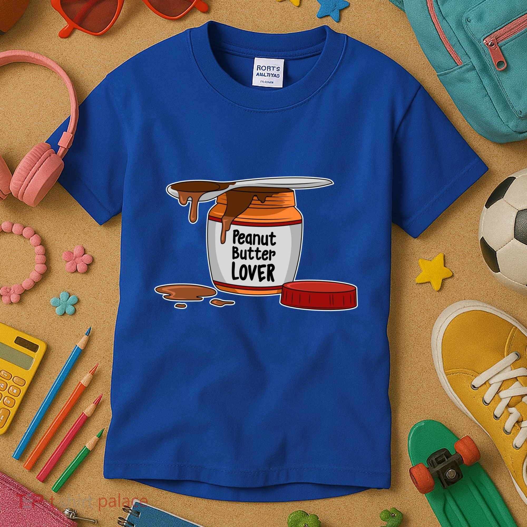 Peanut Butter Lover Costume Peanut Butter Cute Gift Kids T-Shirt