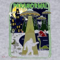 Paranormal Bigfoot Loch Ness Mothman Aliens Women's Sweatshirt thumb 2