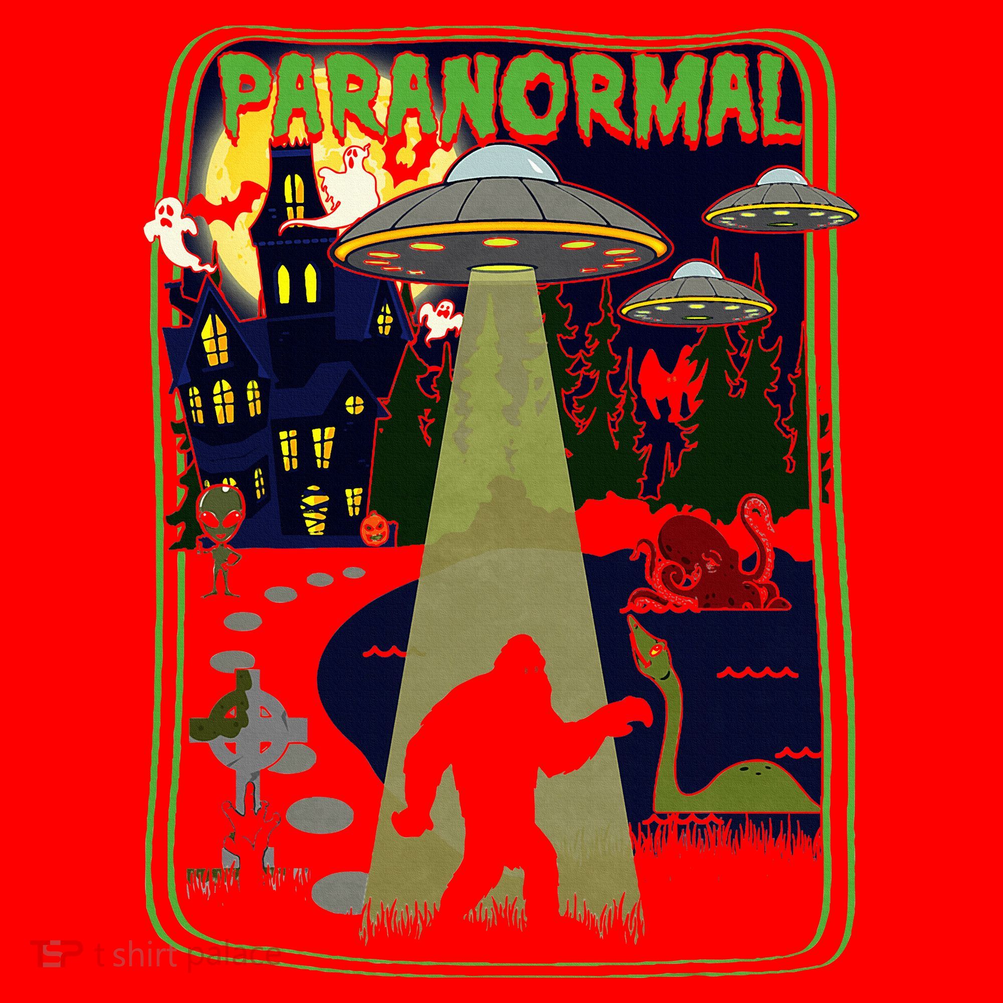 Paranormal Bigfoot Loch Ness Mothman Aliens Santa Hat