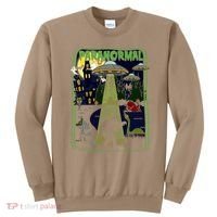 Paranormal Bigfoot Loch Ness Mothman Aliens Sweatshirt thumb 0