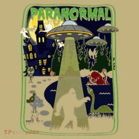Paranormal Bigfoot Loch Ness Mothman Aliens T-Shirt thumb 7