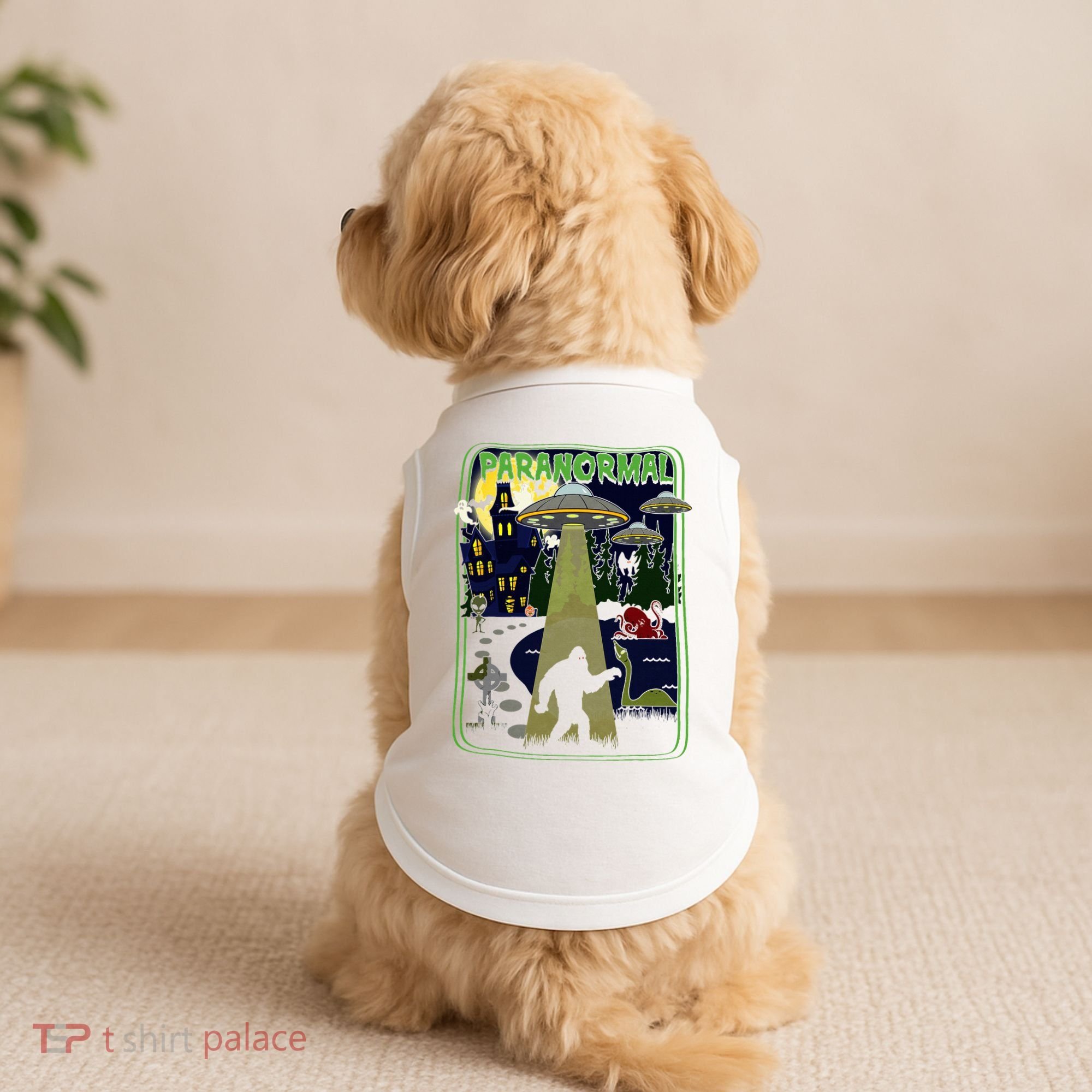 Paranormal Bigfoot Loch Ness Mothman Aliens Doggie Tank