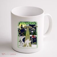 Paranormal Bigfoot Loch Ness Mothman Aliens Coffee Mug thumb 1